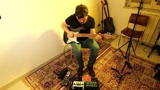 ANDROMEDA - Ambient Guitar Soundscapes- Live set - Recording  Session -