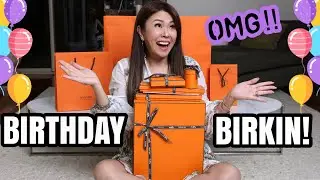 MY BIRTHDAY BIRKIN UNBOXING - with prices! 🎉 DREAM COLOUR! Hermes Haul + New  Bracelet Stack IDYL