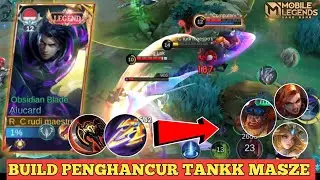 BUILD PENGHANCUR TANK SEASON 33‼️GA ADA YANG KERAS TERABAS AJA MASZE|MOBILE LEGENDS