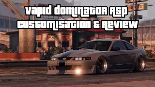 NEW Dominator ASP Customisation & Review - New DLC Car Customisation - GTA 5 Online Tuners DLC