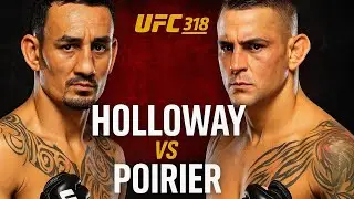 Max Holloway vs Dustin Poirier full fight 🔥 ufc 318 madness starts now | not for weak hearts