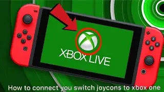 How to connect your switch joy cons to your xbox one