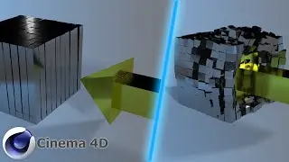 Animate an Arrow Destroying Cubes | SquareZone