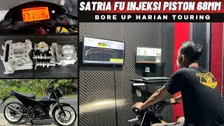 BORE UP SATRIA FU INJEKSI 177CC HARIAN TOURING DARI SEMARANG