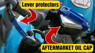 Best Accessories for ns125 🔥|Aftermarket parts for ns200 #viral