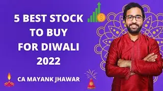 My Top Pick for Diwali | CA Mayank Jhawar | Top 5 stocks to buy | Diwali Muharaat Share to buy