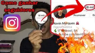COMO GANHAR SEGUIDORES NO INSTAGRAM SEM APLICATIVO (2021)