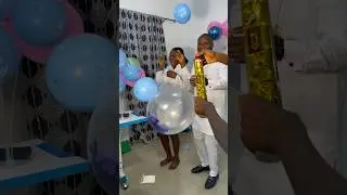 Baby gender reveal💜💜💙💙💙💜 #shortvideo #shorts