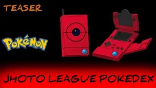 HOW TO MAKE JHOTO LEAGUE POKEDEX FROM POKEMON |TEASER |