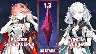 [Wuthering Waves - Tower of Adversity 1.3] 30 Stars - Changli Team x Jinhsi Team