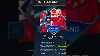 Топ 10 карт Haaland в фифа мобаил 