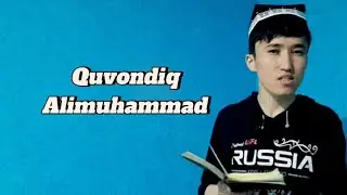 Tug'ilmoq bu o'limga ilk qo'yilgan qadam demakdir | Quvondiq Alimuhammad ✍️