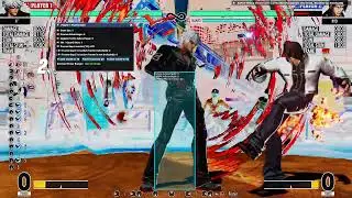 KOFXV Meaty Ein Trigger after C grab
