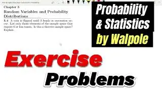 Probability & Statistics for Engineers & Scientists by Walpole | Solution Chap 3
