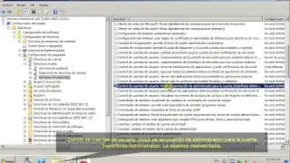 Desactivar UAC por politicas en windows server 2008 r2
