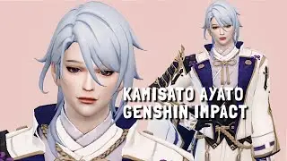 The Sims 4 | KAMISATO AYATO GENSHIN IMPACT | + CC Links | Create A Sims