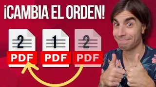 Cómo MOVER PÁGINAS en PDF | ORDENAR y ORGANIZAR PÁGINAS de PDF