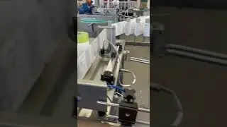 Флекс. ЭМ-32. Этикетировочный автомат для нанесения полипропиленовой этикетки на бутылки. ПрактикМ