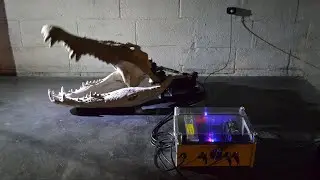 Crocodile mechanism for Annabel's, Mayfair, London