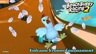 Making the Top 5 Without Playing | Volcano Vroom Tournament | Beach Buggy Racing 2