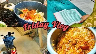 Friday Vlog | Mere Tarike Se Aloo Baingan Ki Recipe | Jethani Ke Ghar Se Aayi Biryani | Vlog #10 |