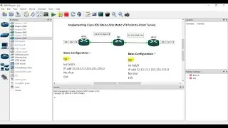 How to configure a site to site VPN using a cisco router.