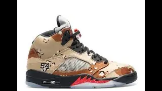NBA 2K17 Shoe Creator | Supreme Camo 5s