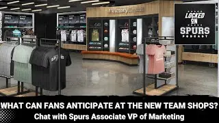 What can fans expect at the San Antonio Spurs fan shops this upcoming season?