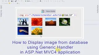 How to Display image from database using Generic Handler in ASP.Net MVC4 application