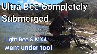 Completely SUBMERGED:  Surrons and Talaria go UNDER on this Epic Creek Crossing Trail Ride