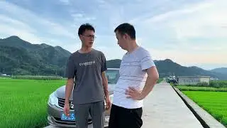 乡村窄路极限会车