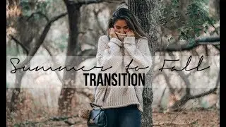 Summer to fall transition outfits