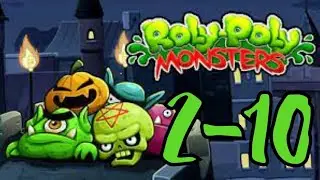 Crush the Monsters Roly Poly PRO Walkthrough all level 2-10 