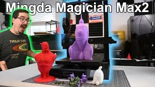 A Large 3D Printer at a Low Cost | Mingda Magician Max2 Review