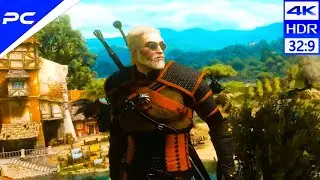 The Witcher 3: Wild Hunt - Super Ultrawide 32:9 | STILL LOOKS AMAZING | HDR 60FPS 4K RTX Gameplay