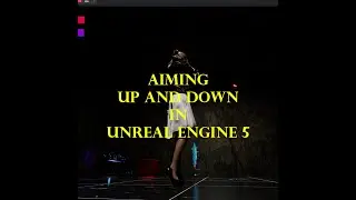Making A Game in UE5 26: Aiming UP and Down !!!
