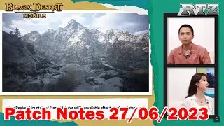PATCH NOTE 27 JUNI 2023 - Black Desert Mobile Indonesia