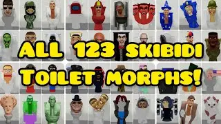 How To Get ALL 123 SKIBIDI TOILET MORPHS In “Skibidi Toilet Morphs” | Roblox #roblox #skibiditoilet