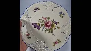 Антикварное чайное трио Triptis #антиквариат #ceramic #porzellan #art