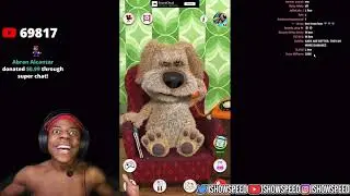 Normal footage of iShowspeed talking with talking  Ben