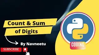 Count & Sum of Digit