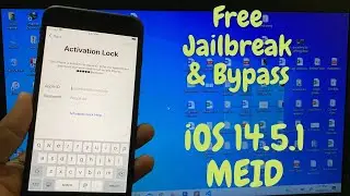 FREE jailbreak and bypass iPhone 8 plus MEID iOS 14.5.1