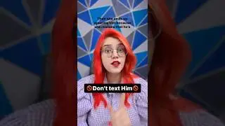 DON'T TEXT HIM. He's not worth it🚫 #selflove #feminineenergy #dating #datingadvice #podcast #viral
