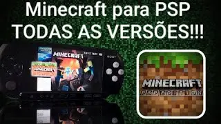 MINECRAFT PSP EDITION(Todas as versões)
