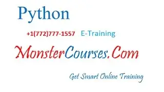 Python Online Training | Python Video Tutorials | MonsterCourses
