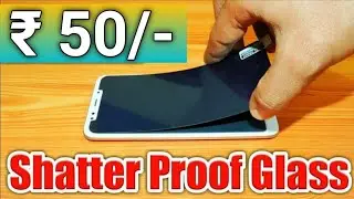 Redmi Note 4 Tempered Glass ₹50 , How To Apply Tempered Glass on Any Mobile