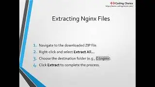 Nginx Installation on a Windows machine