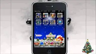 The best Christmas Theme with Animated Homescreen For IPod IPhone on 4.1/4.2