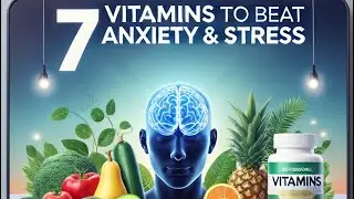 7 Vitamins to Turn Off Anxiety and Stress