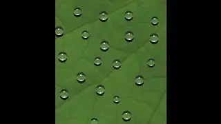 scribus 1.5 - waterdrop vectorgraphic